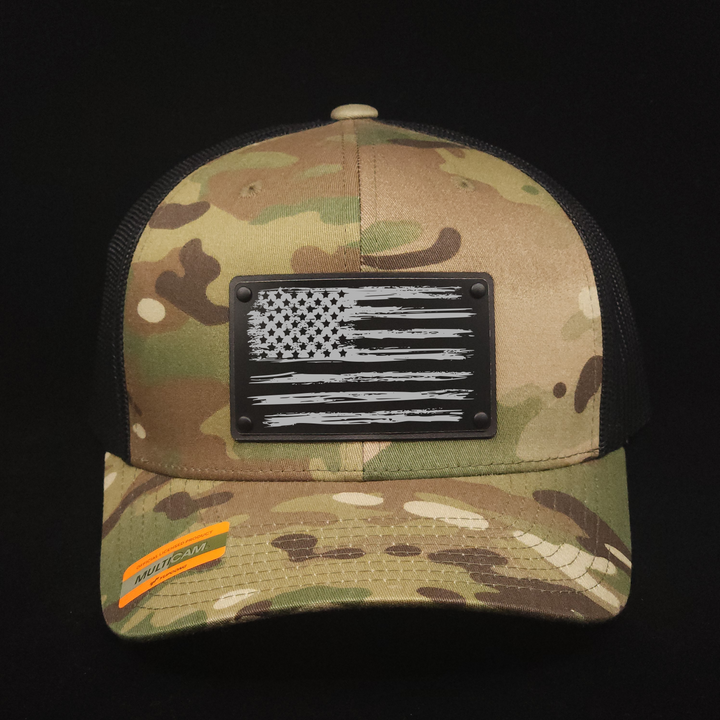 Distressed American Flag Snapback