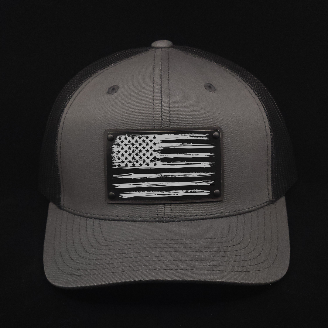 Distressed American Flag Snapback