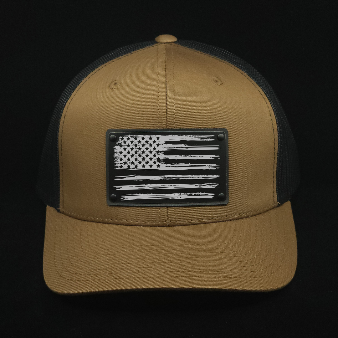 Distressed American Flag Snapback