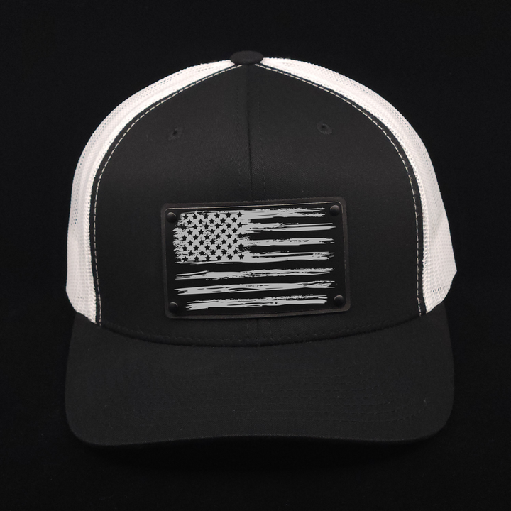 Distressed American Flag Snapback